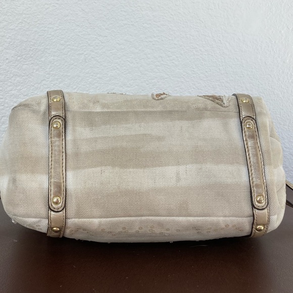 Coach Audrey Sun Starfish Sequin Cinched Tote Limited Edition Rare Shoulder Bag - Picture 8 of 14